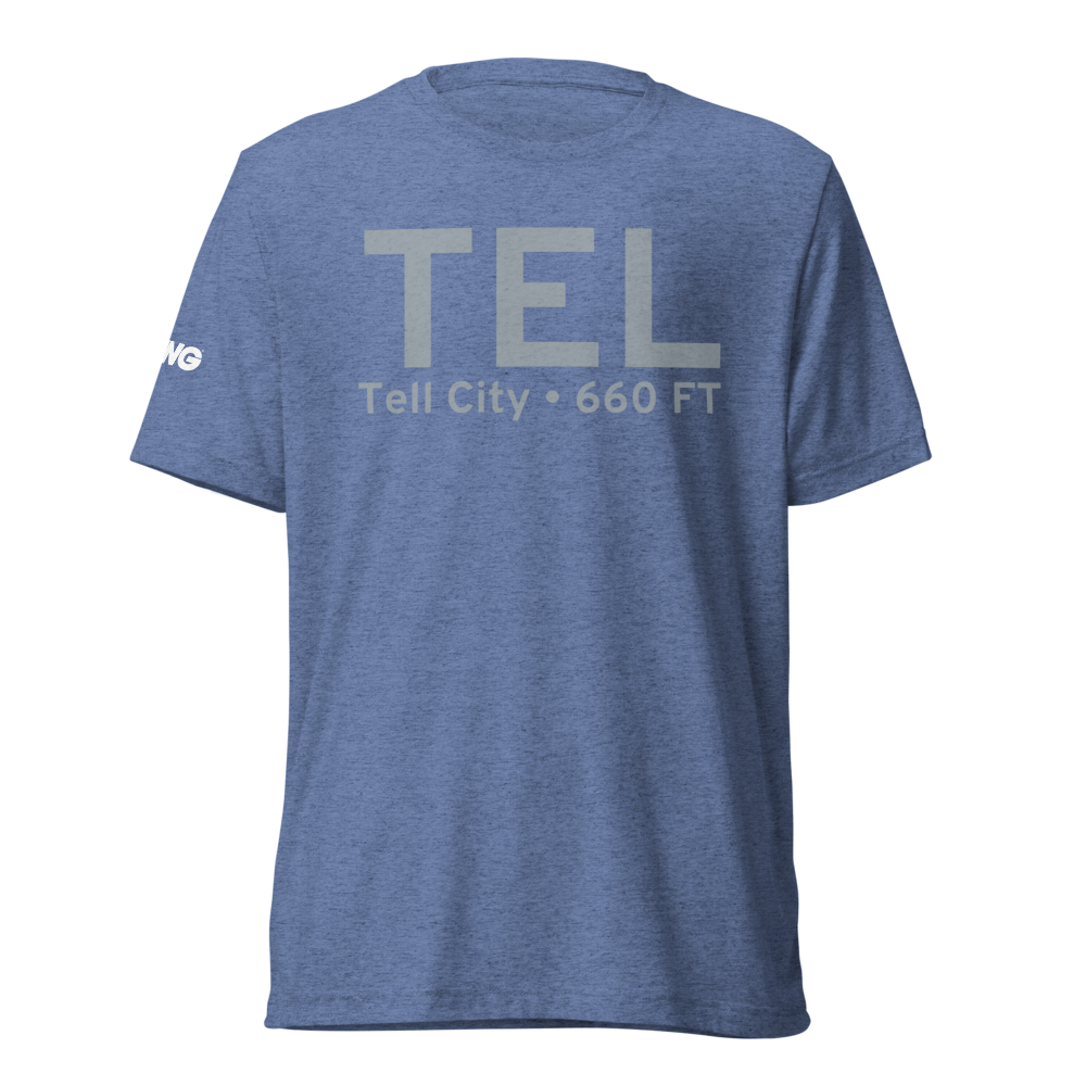 Tell City (KTEL) Airport Tri-blend T-Shirt 