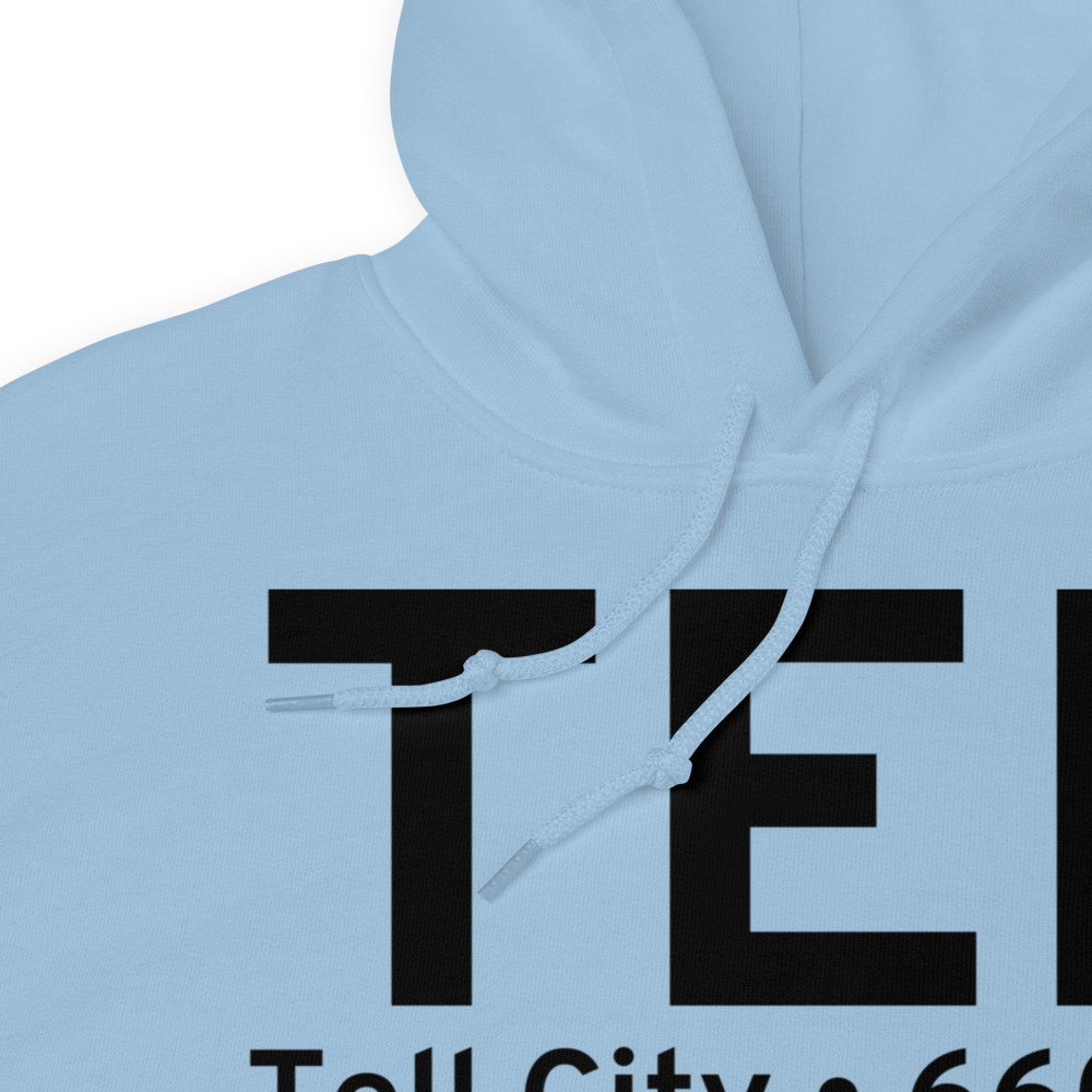 Tell City (KTEL) Airport Hoodie Sweatshirt 