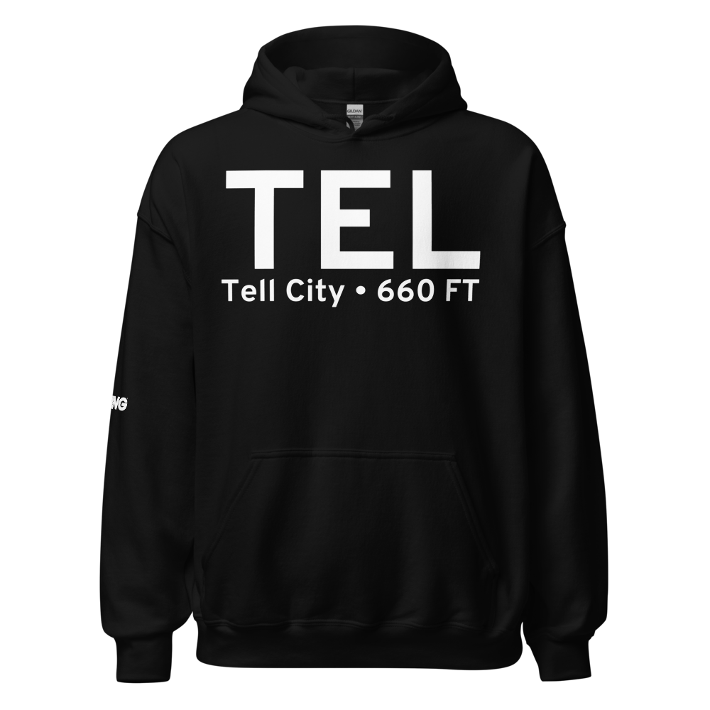 Tell City (KTEL) Airport Hoodie Sweatshirt 