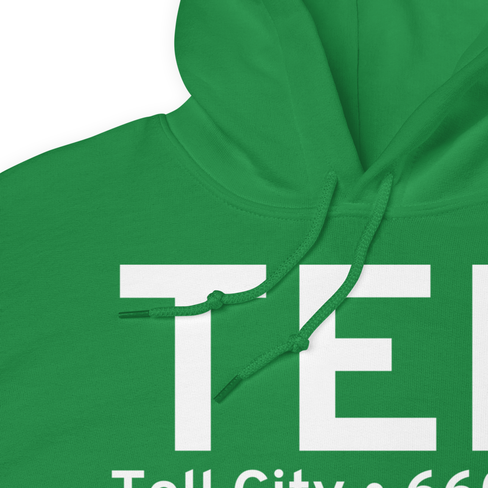 Tell City (KTEL) Airport Hoodie Sweatshirt 
