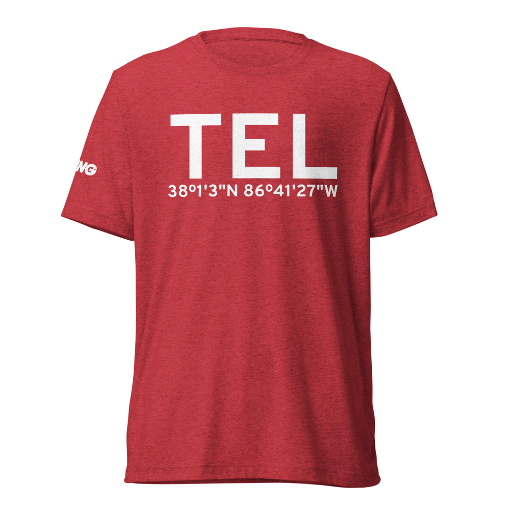 Tell City (KTEL) Airport Tri-blend T-Shirt 