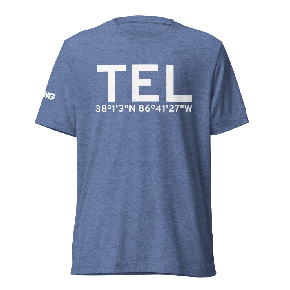 Tell City (KTEL) Airport Tri-blend T-Shirt 