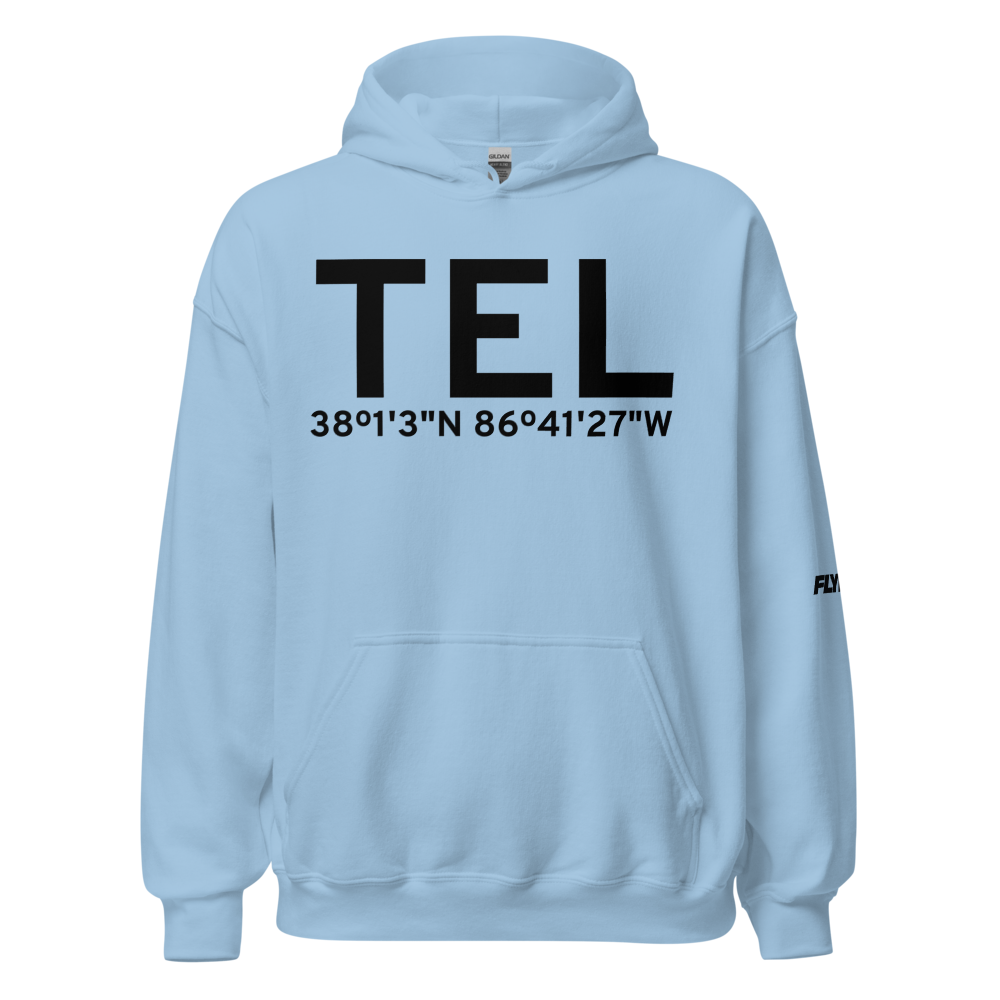 Tell City (KTEL) Airport Hoodie Sweatshirt 