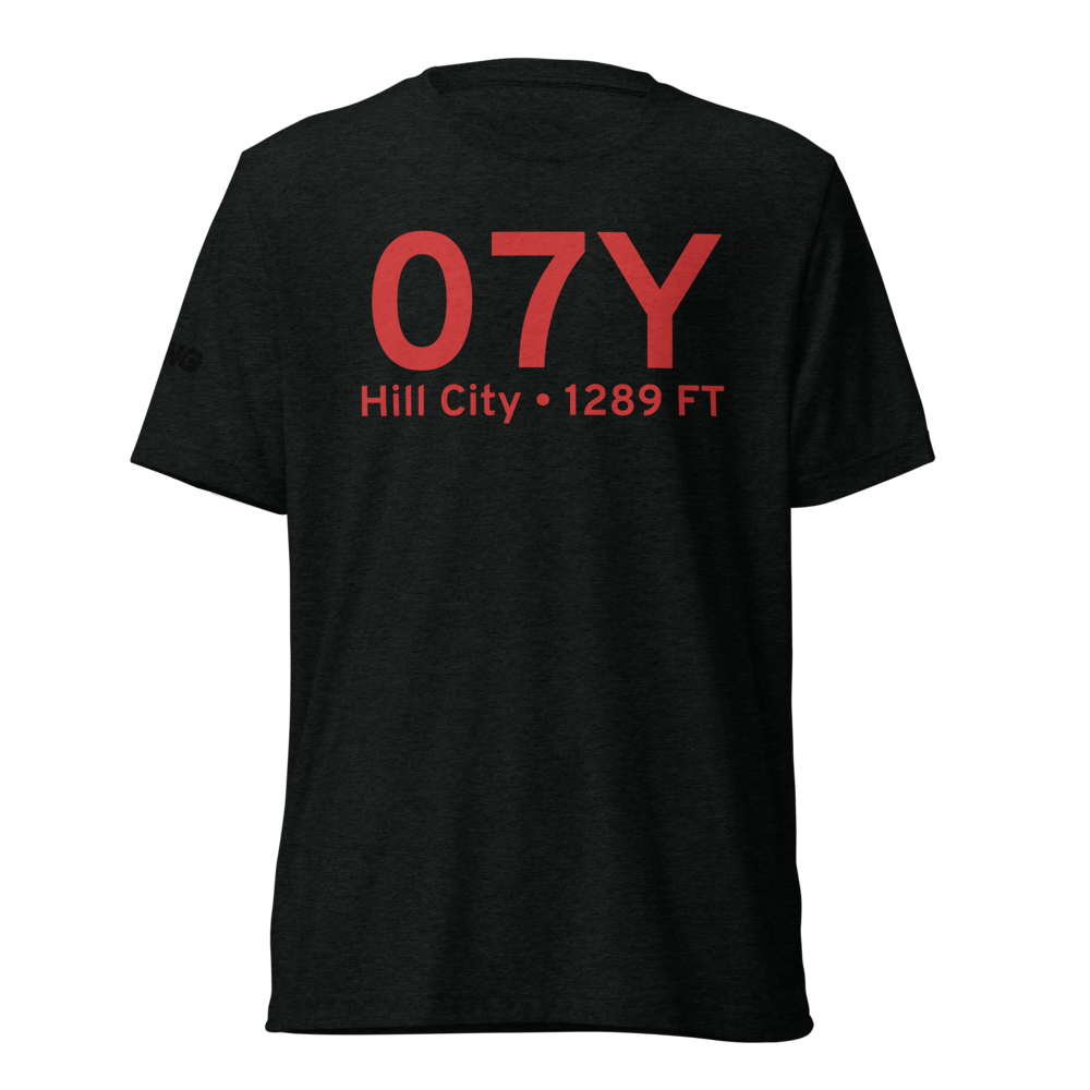 Hill City (07Y) Airport Tri-blend T-Shirt 