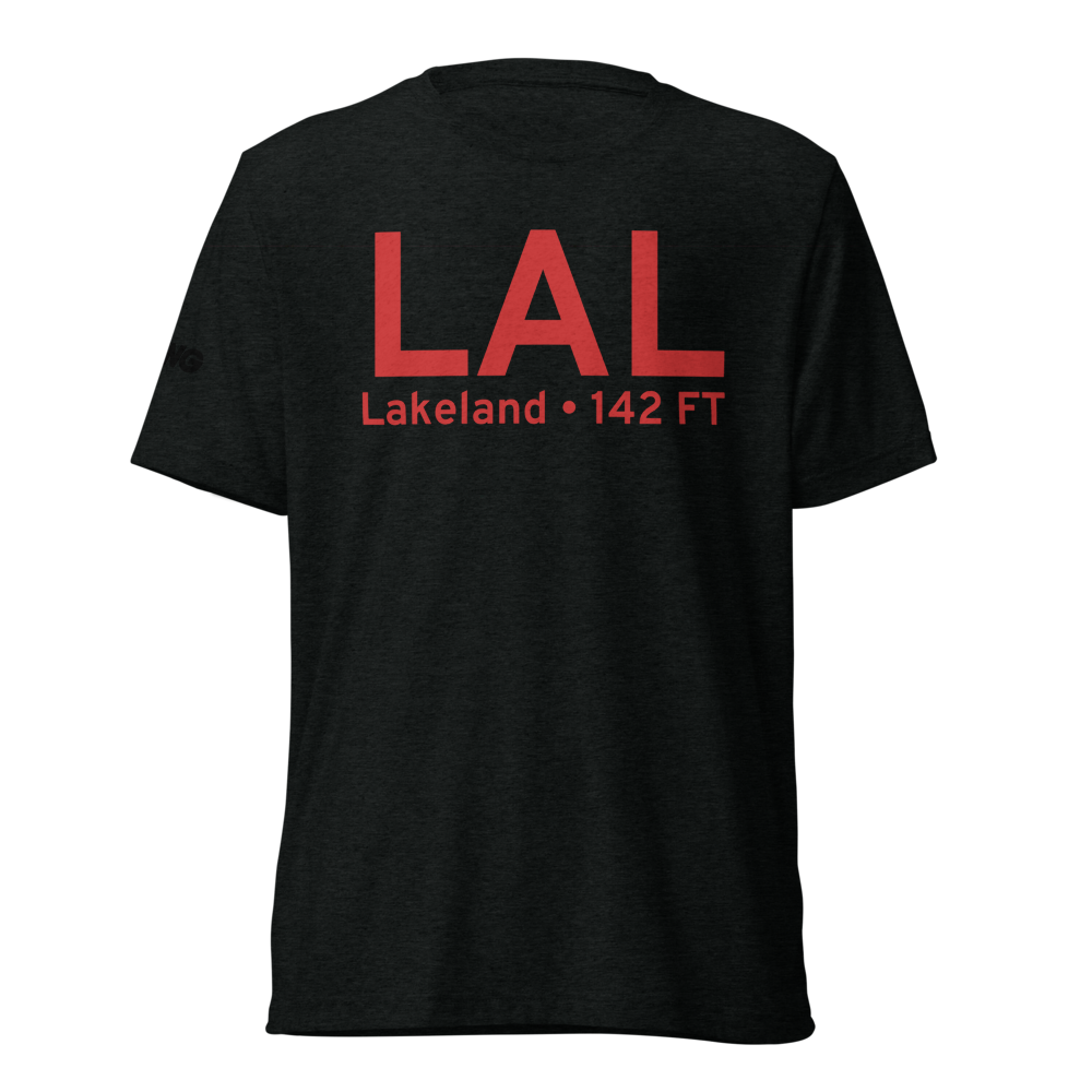 Lakeland (KLAL) Airport Tri-blend T-Shirt 