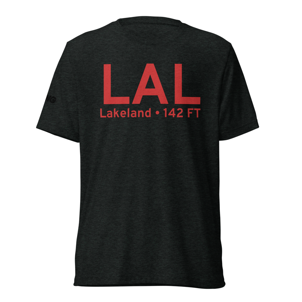 Lakeland (KLAL) Airport Tri-blend T-Shirt 