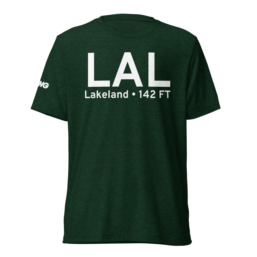 Lakeland (KLAL) Airport Tri-blend T-Shirt 