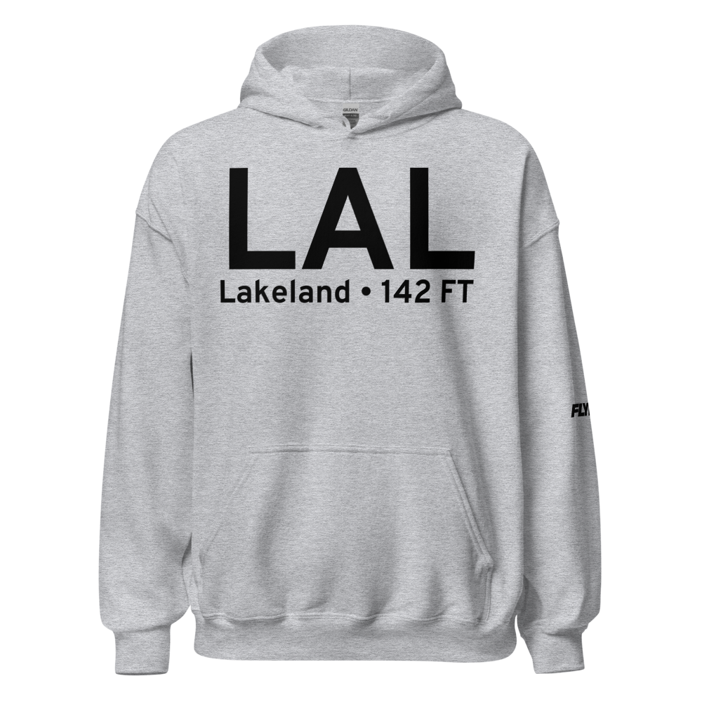 Lakeland (KLAL) Airport Hoodie Sweatshirt 