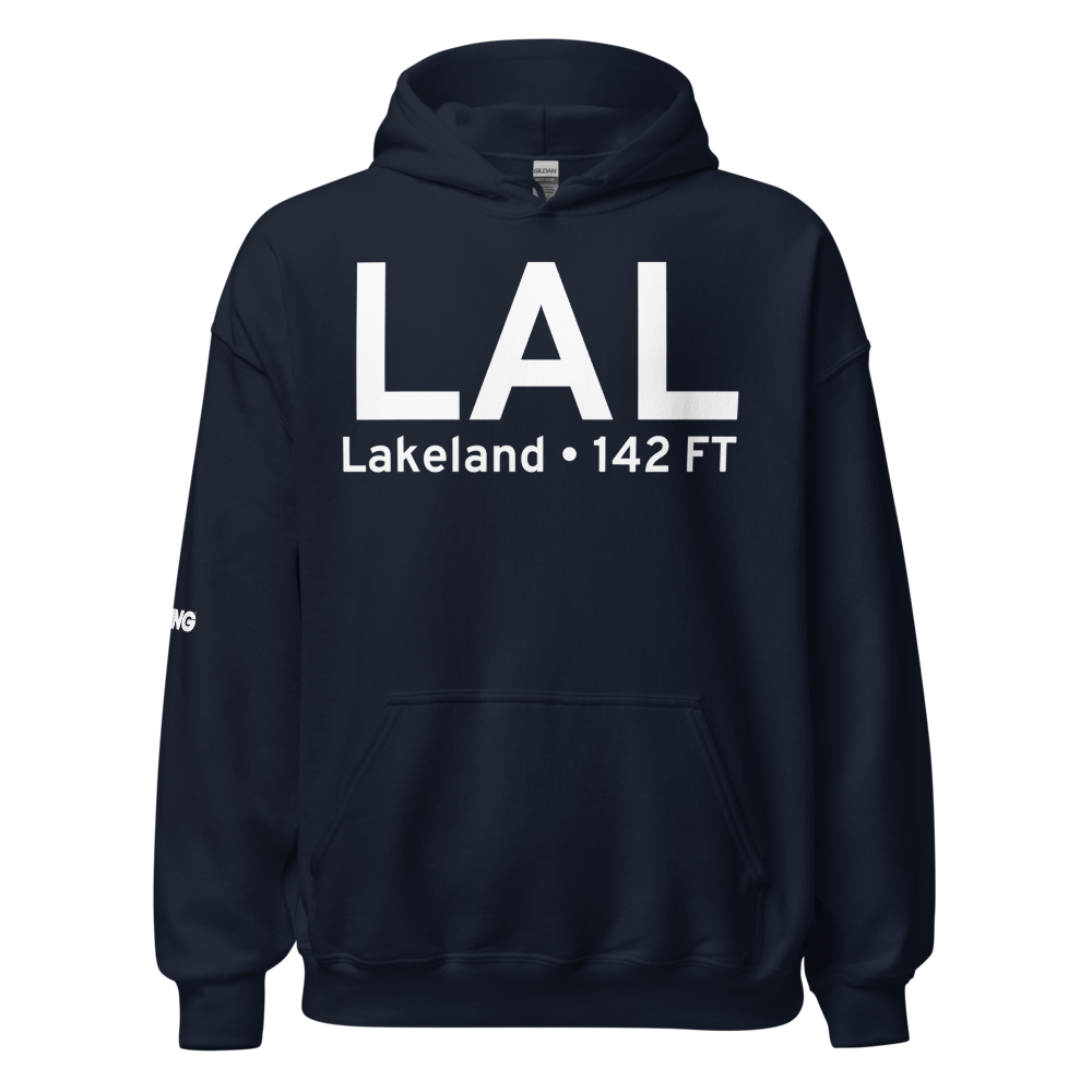 Lakeland (KLAL) Airport Hoodie Sweatshirt 