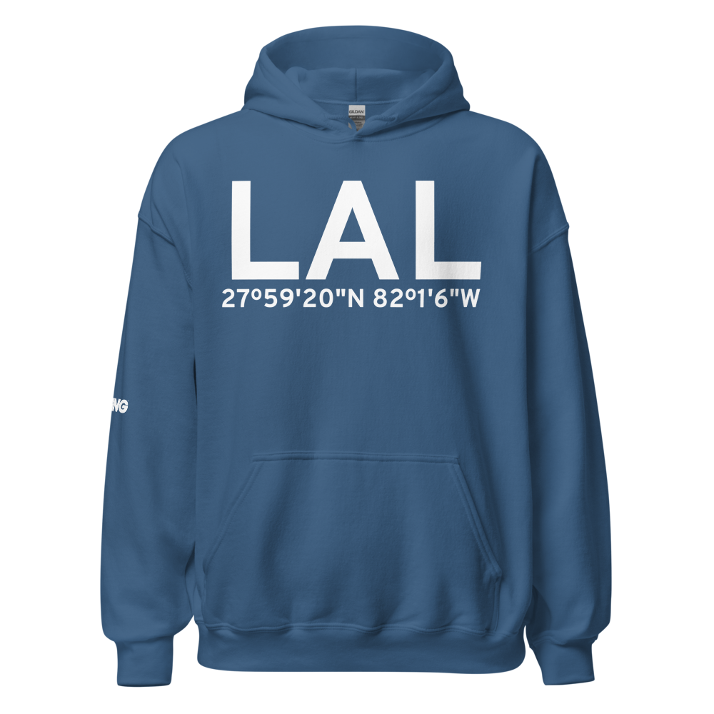 Lakeland (KLAL) Airport Hoodie Sweatshirt 