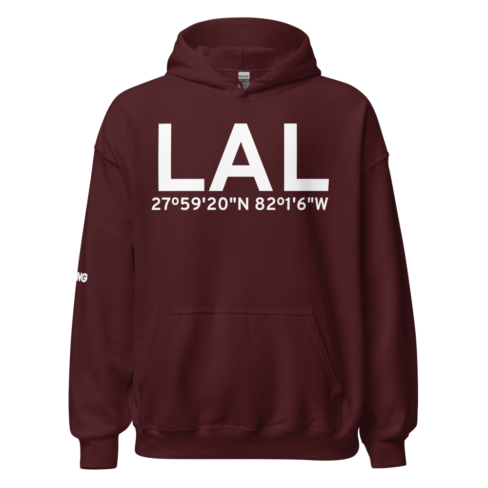 Lakeland (KLAL) Airport Hoodie Sweatshirt 