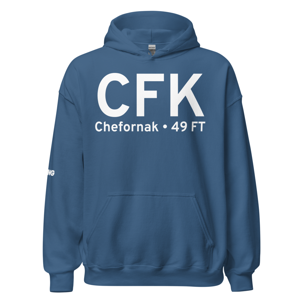 Chefornak (PACK) Airport Hoodie Sweatshirt 