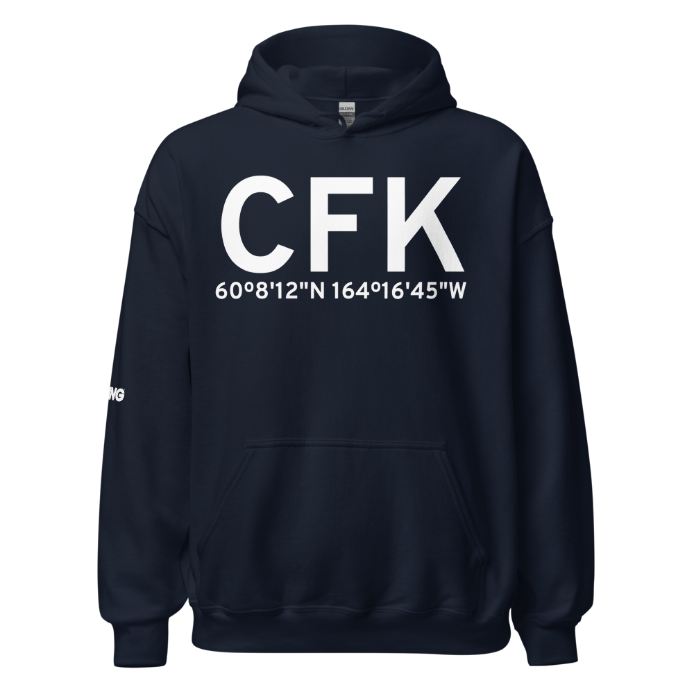 Chefornak (PACK) Airport Hoodie Sweatshirt 