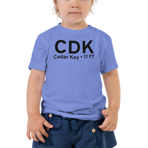 Cedar Key (CDK) Airport Toddler T-Shirt
