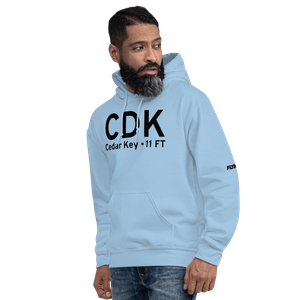 Cedar Key (CDK) Airport Hoodie Sweatshirt