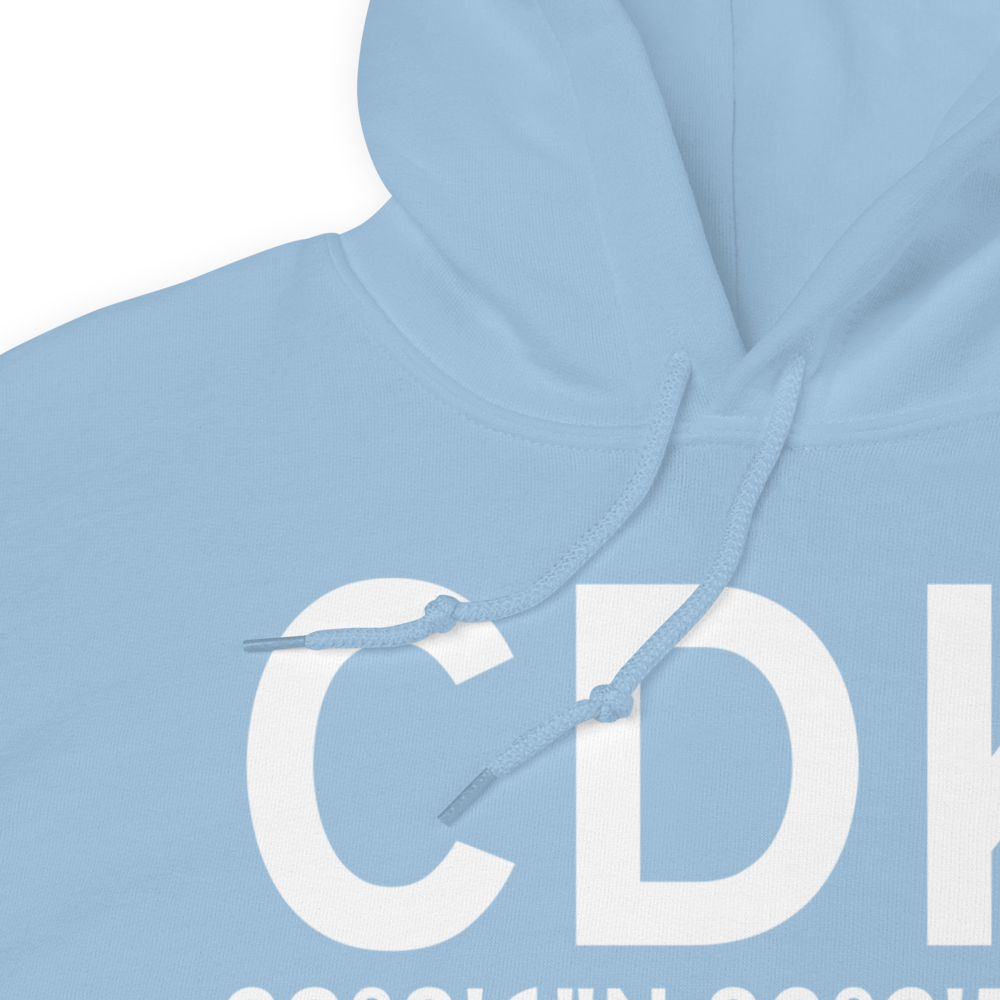 Cedar Key (CDK) Airport Hoodie Sweatshirt 