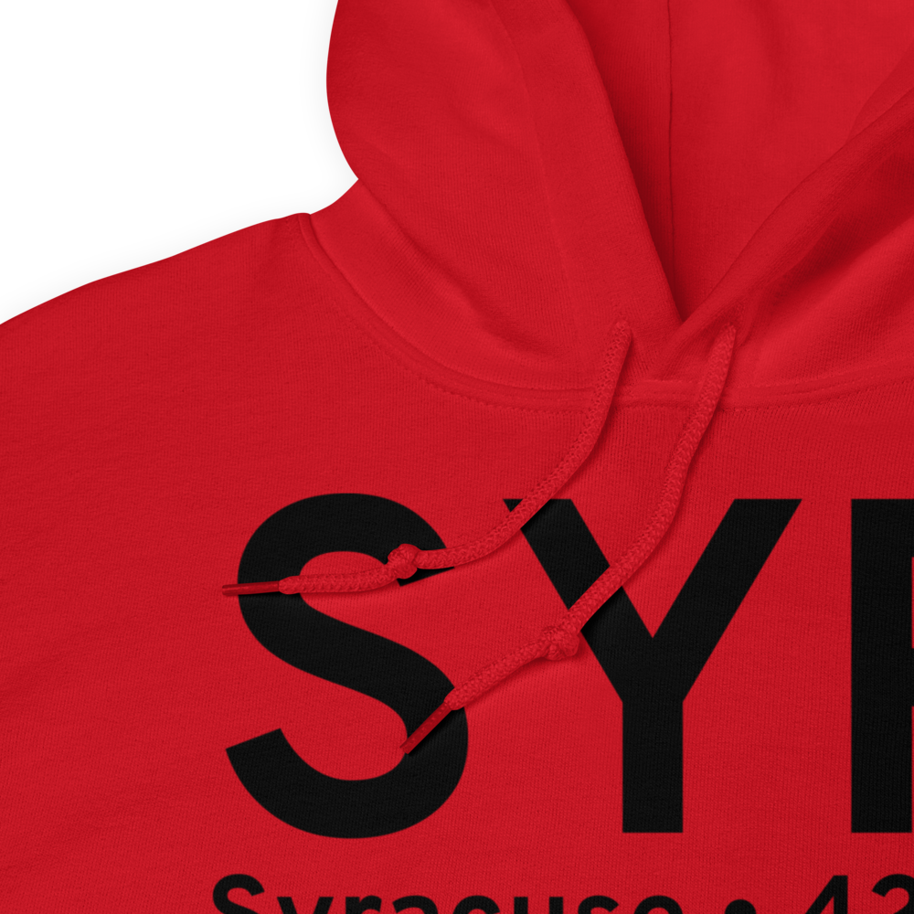 Syracuse (KSYR) Airport Hoodie Sweatshirt 