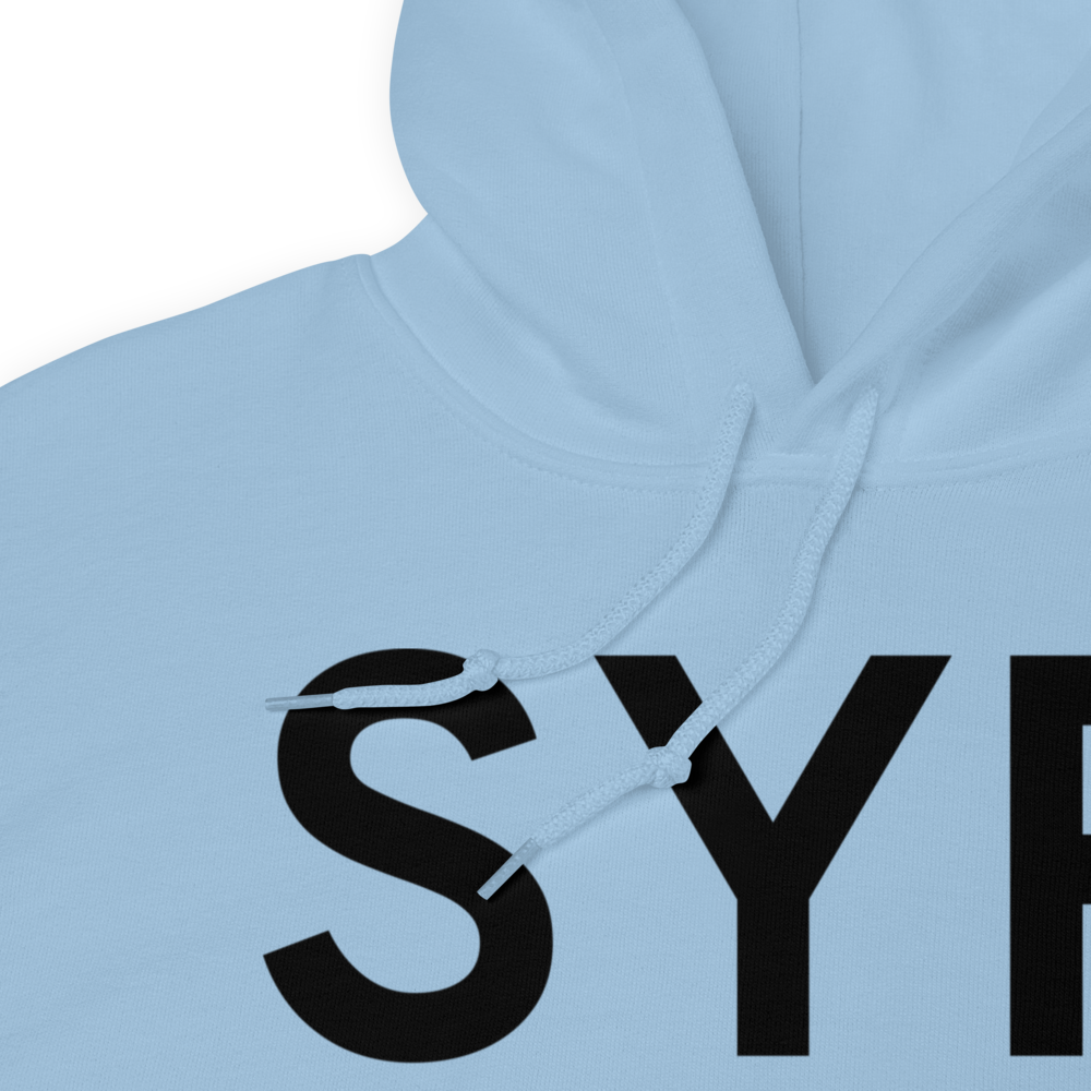 Syracuse (KSYR) Airport Hoodie Sweatshirt 