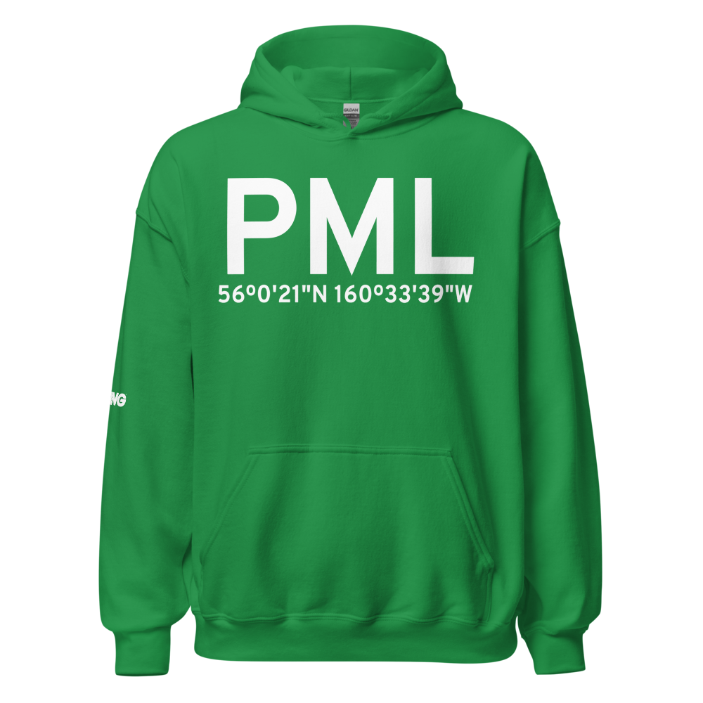 Cold Bay (PAAL) Airport Hoodie Sweatshirt 