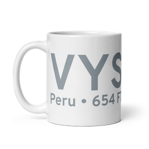 Peru (KVYS) Airport Mug