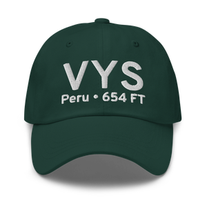 Peru (KVYS) Airport Hat