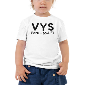 Peru (KVYS) Airport Toddler T-Shirt
