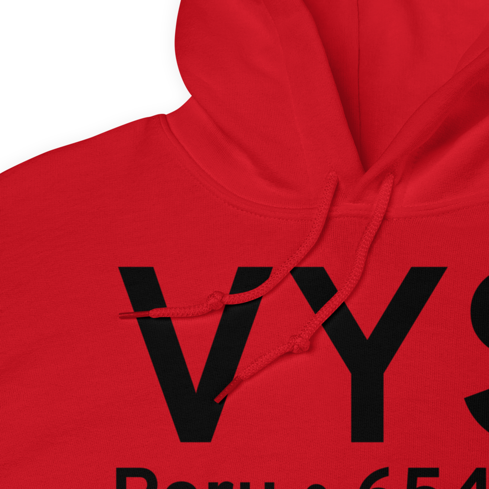 Peru (KVYS) Airport Hoodie Sweatshirt 