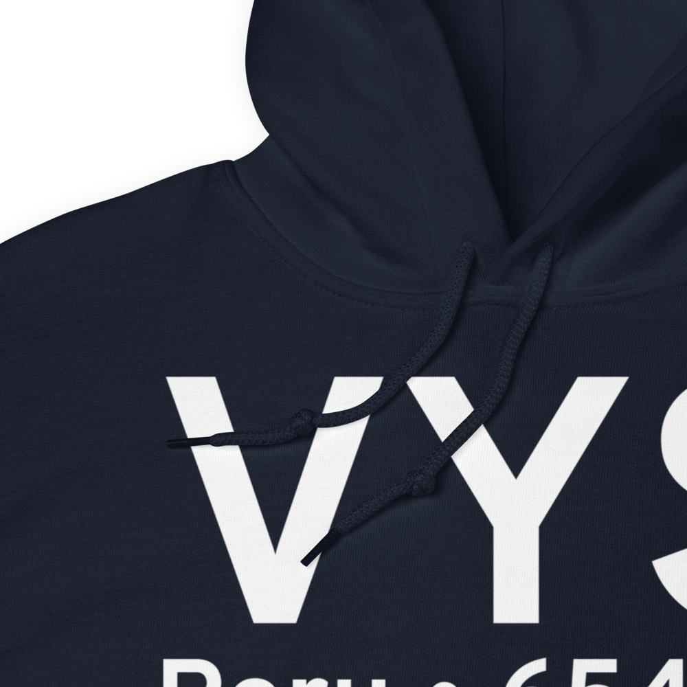 Peru (KVYS) Airport Hoodie Sweatshirt 