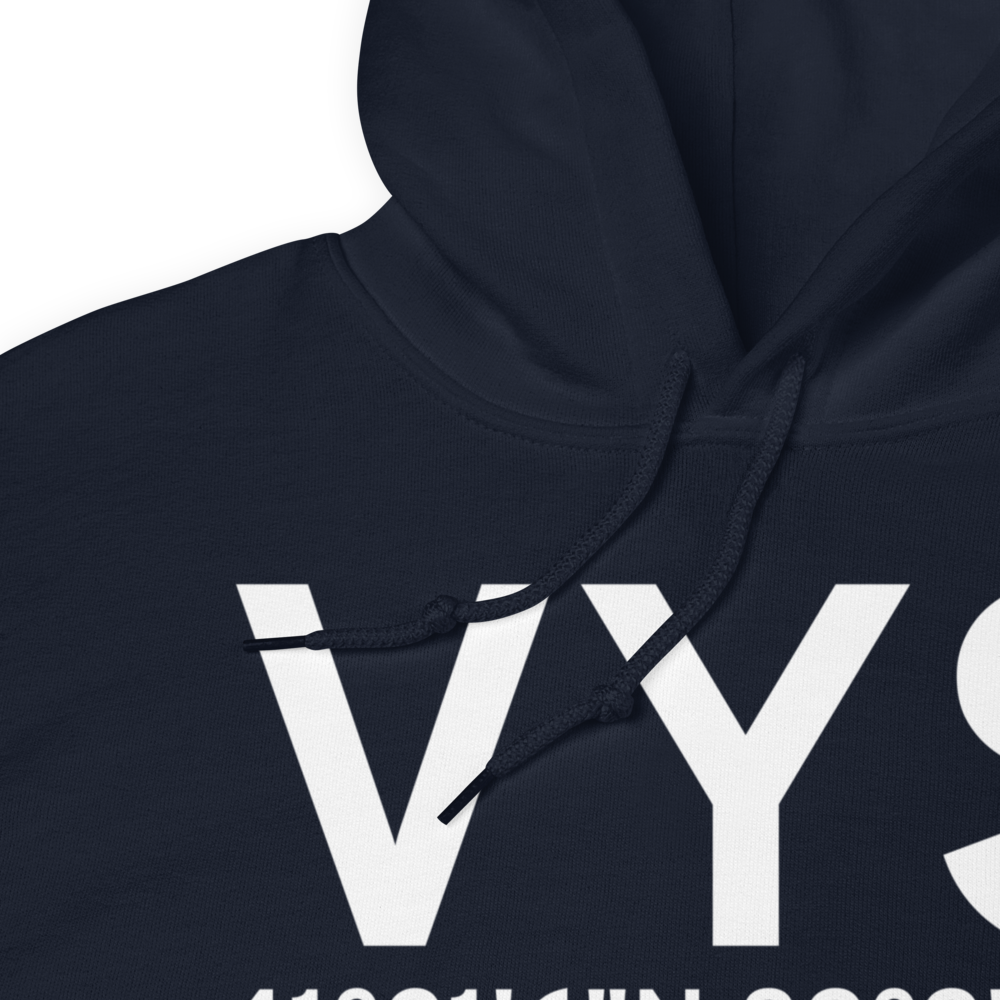 Peru (KVYS) Airport Hoodie Sweatshirt 