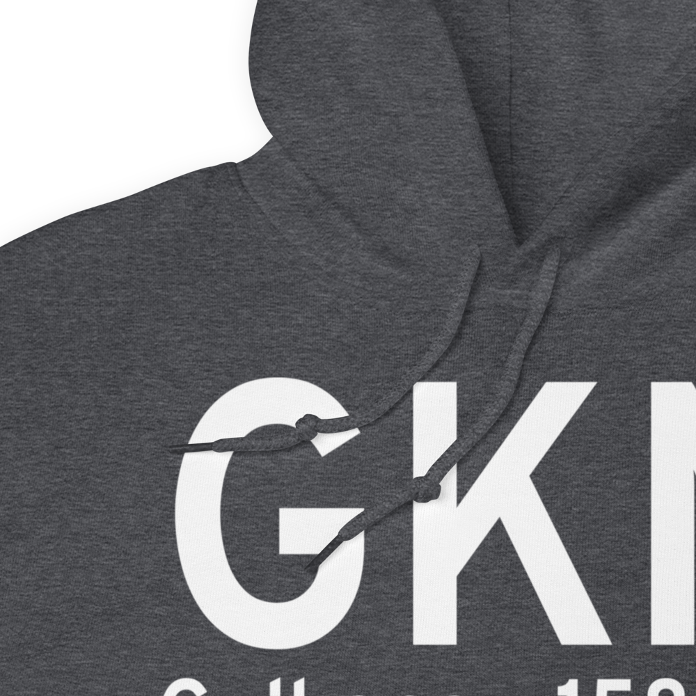 Gulkana (PAGK) Airport Hoodie Sweatshirt 