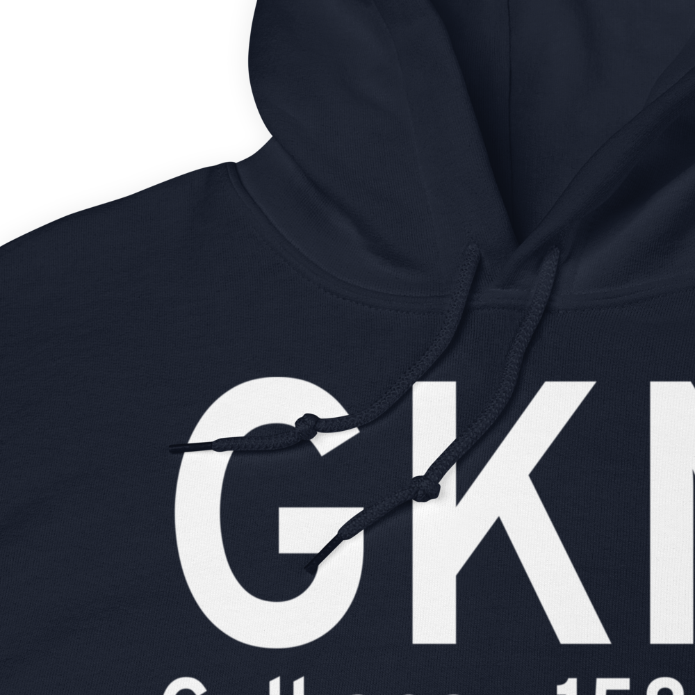 Gulkana (PAGK) Airport Hoodie Sweatshirt 