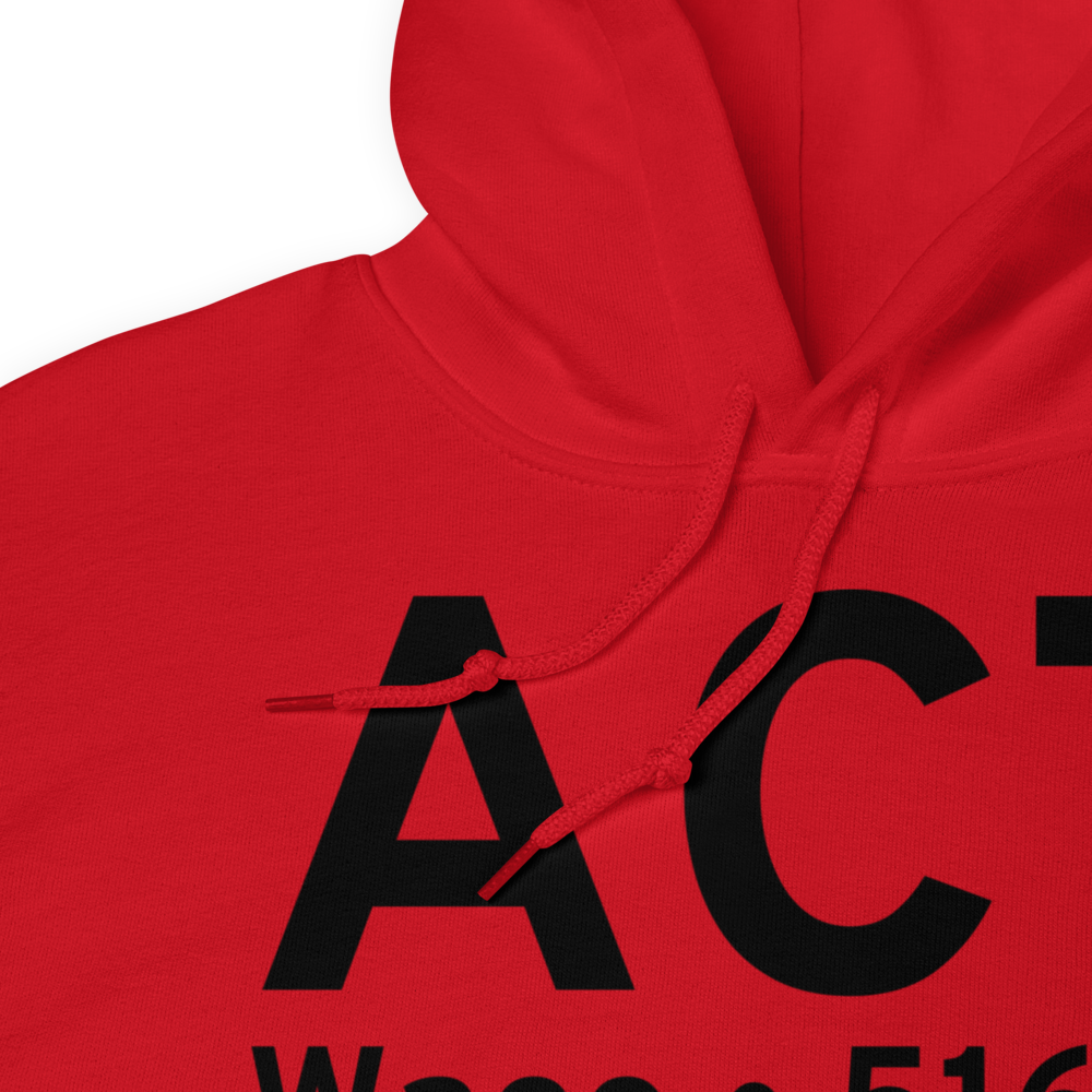 Waco (KACT) Airport Hoodie Sweatshirt 