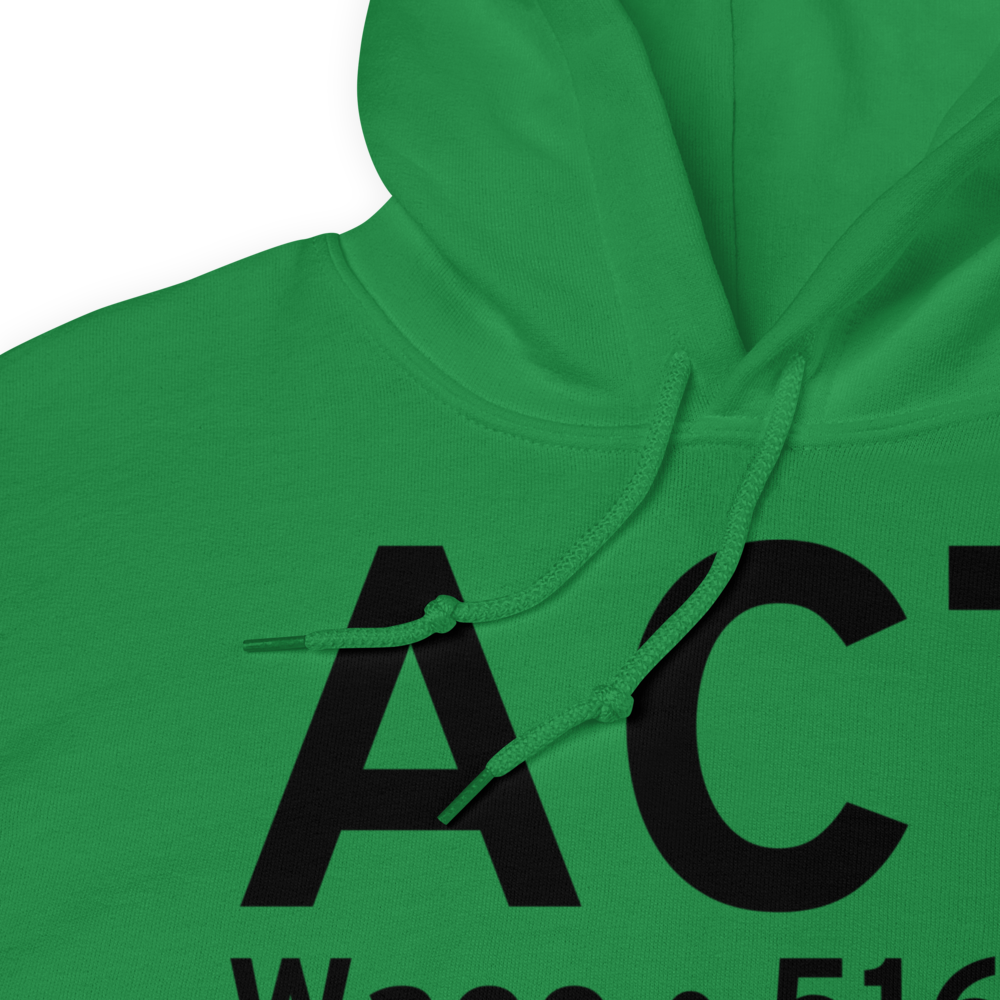 Waco (KACT) Airport Hoodie Sweatshirt 
