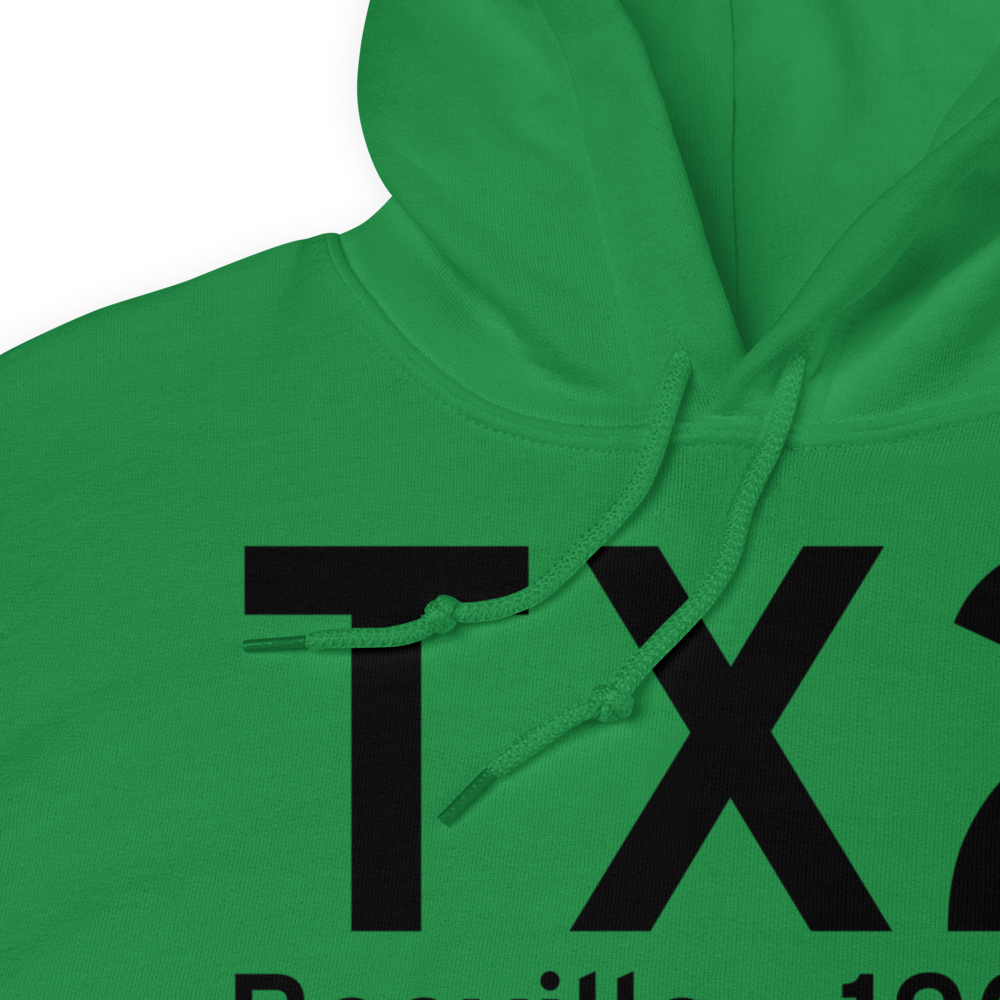 Beeville (1XA2) Airport Hoodie Sweatshirt 