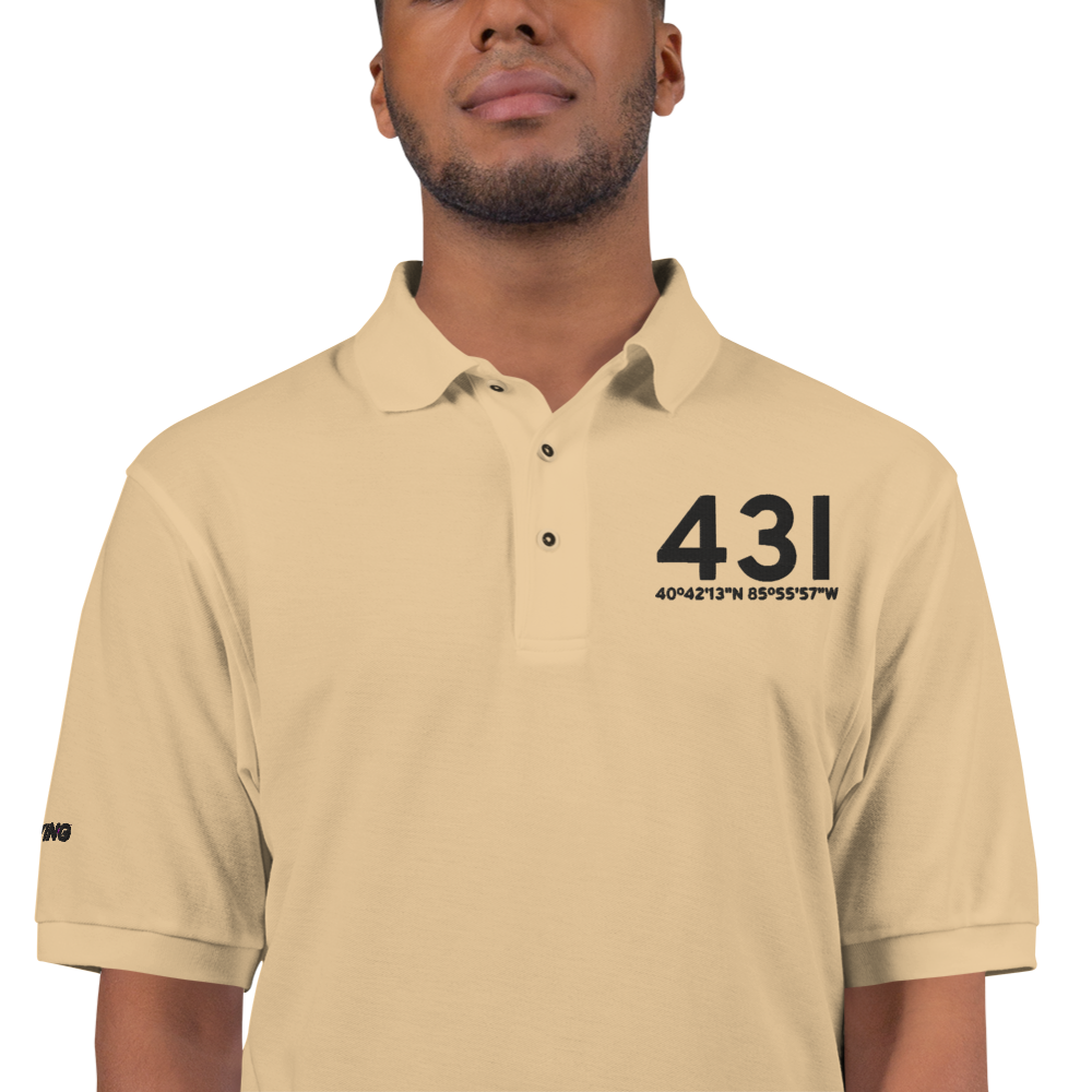 Peru (43I) Airport Port Authority Embroidered Polo Shirt 