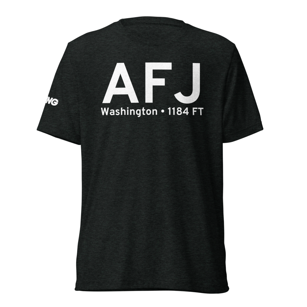 Washington (KAFJ) Airport Tri-blend T-Shirt 