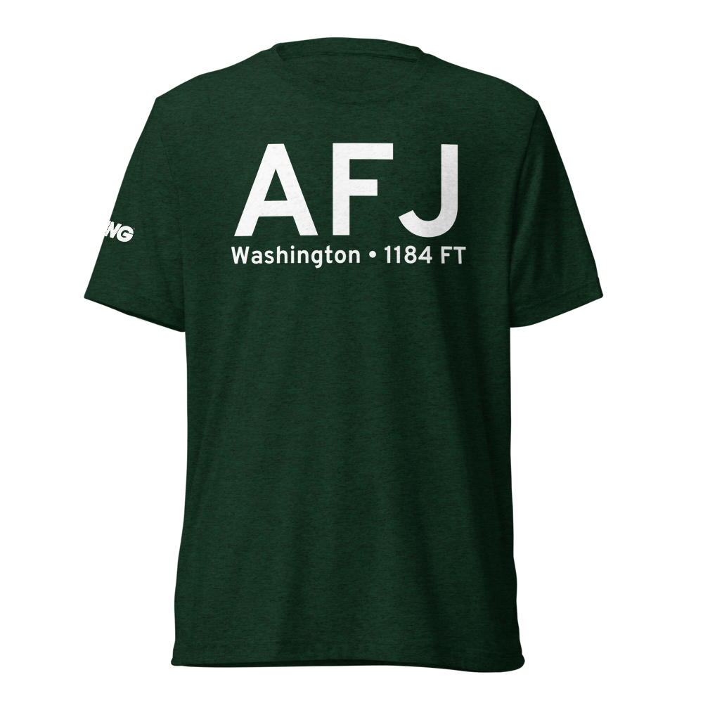 Washington (KAFJ) Airport Tri-blend T-Shirt 