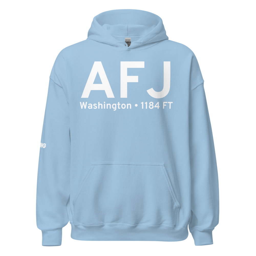 Washington (KAFJ) Airport Hoodie Sweatshirt 