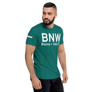 Boone (KBNW) Airport Tri-blend T-Shirt