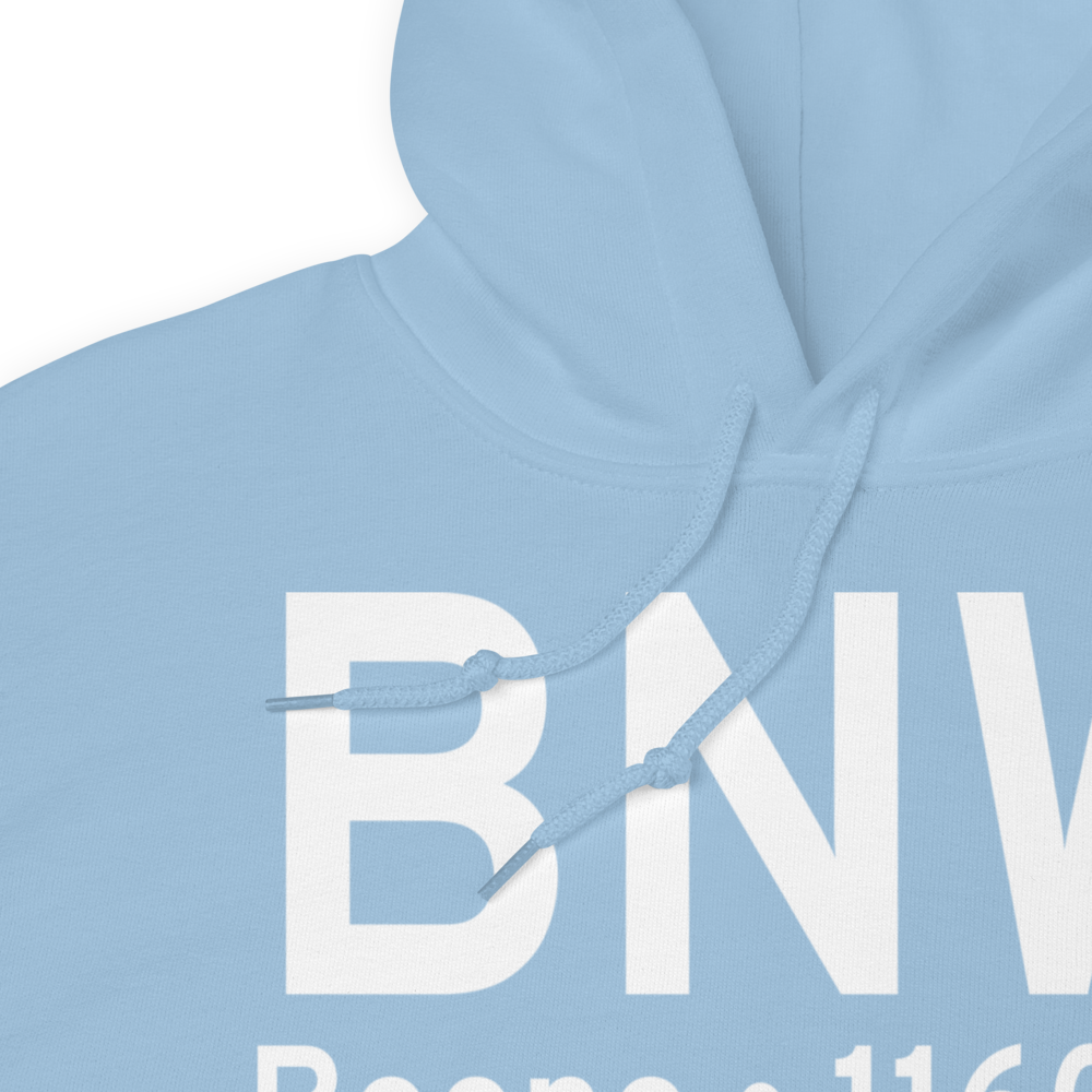Boone (KBNW) Airport Hoodie Sweatshirt 