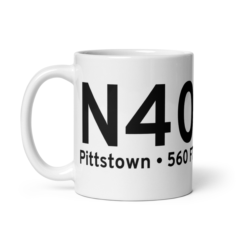 Pittstown (KN40) Airport Mug 