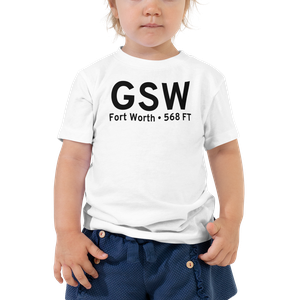 Fort Worth (KGSW) Airport Toddler T-Shirt