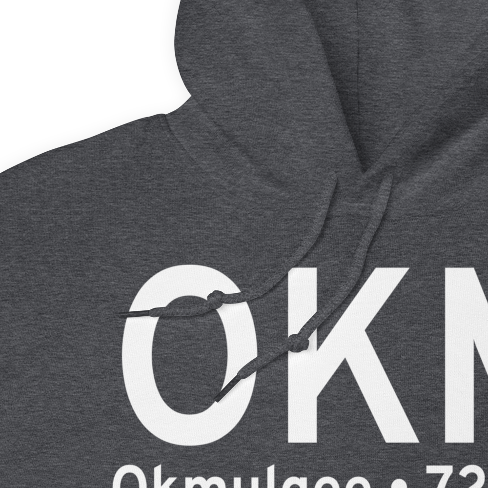 Okmulgee (KOKM) Airport Hoodie Sweatshirt 