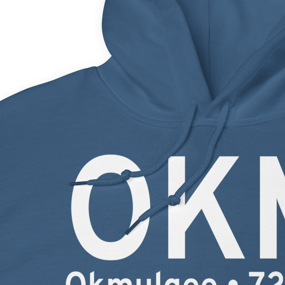 Okmulgee (KOKM) Airport Hoodie Sweatshirt 