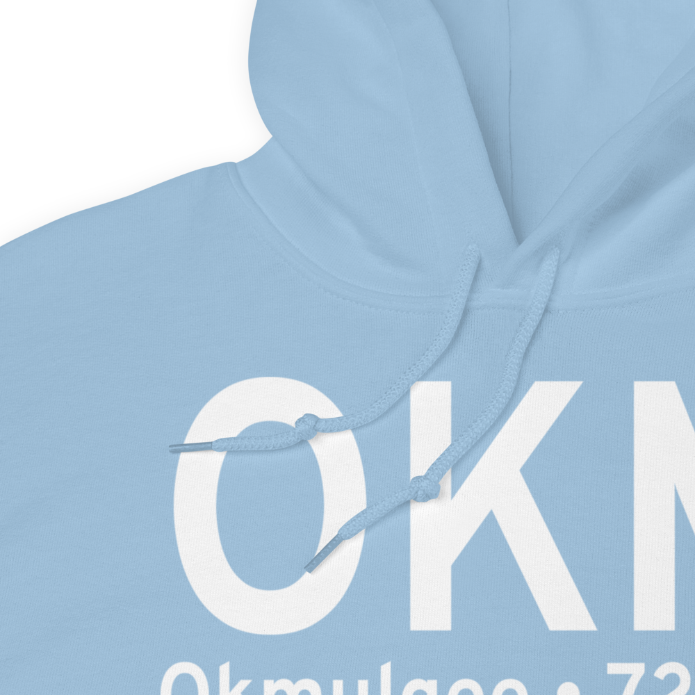 Okmulgee (KOKM) Airport Hoodie Sweatshirt 