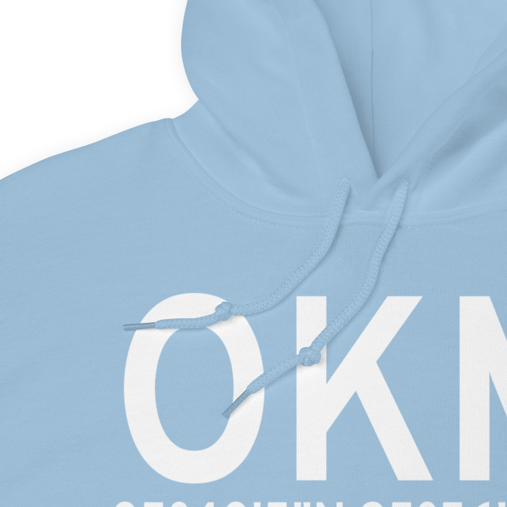 Okmulgee (KOKM) Airport Hoodie Sweatshirt 