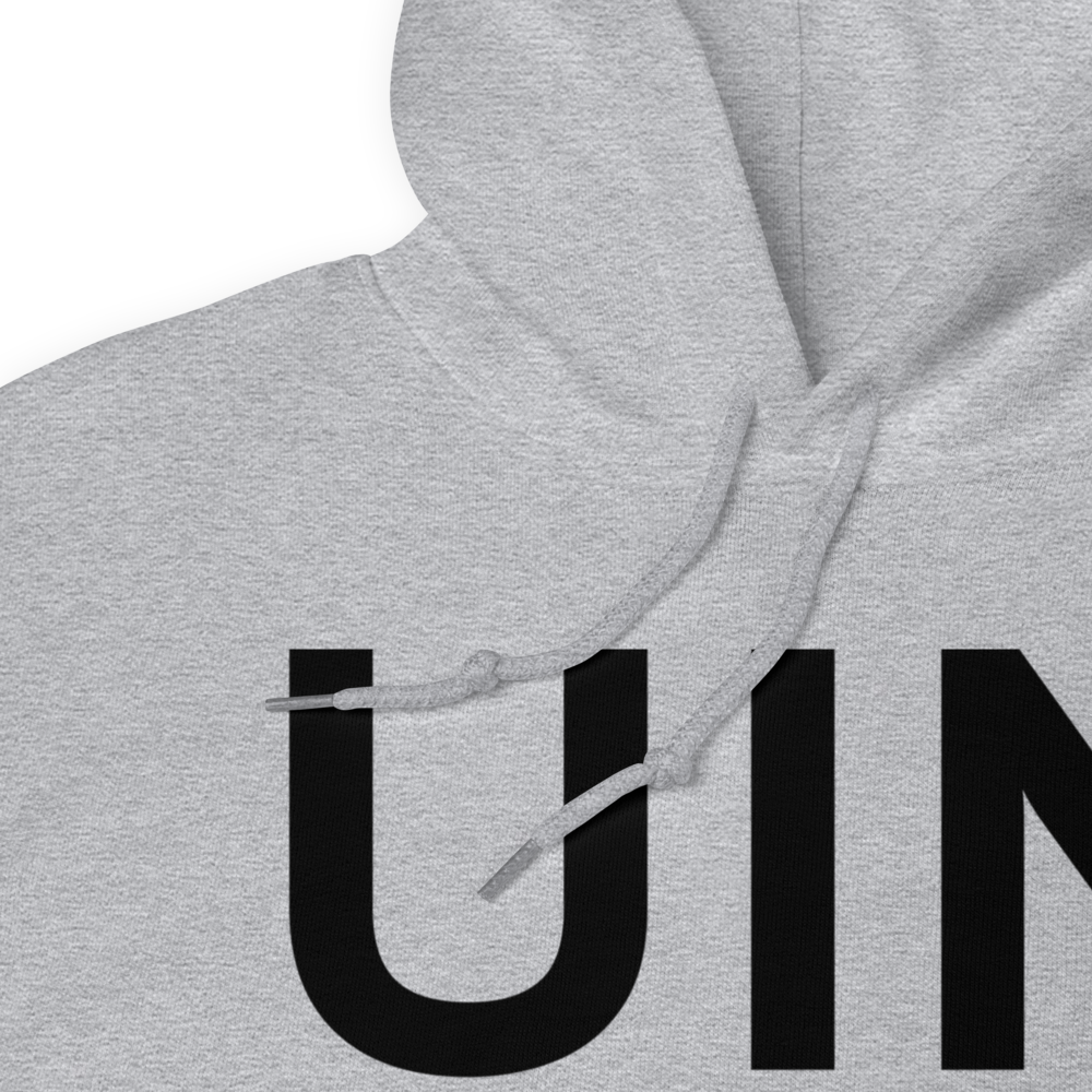 Quincy (KUIN) Airport Hoodie Sweatshirt 
