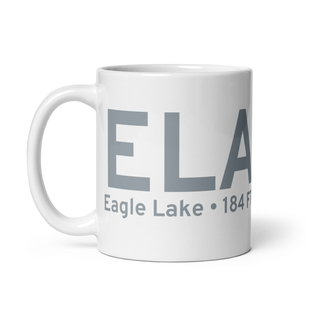 Eagle Lake (KELA) Airport Mug 