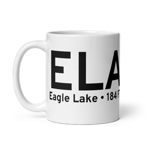 Eagle Lake (KELA) Airport Mug