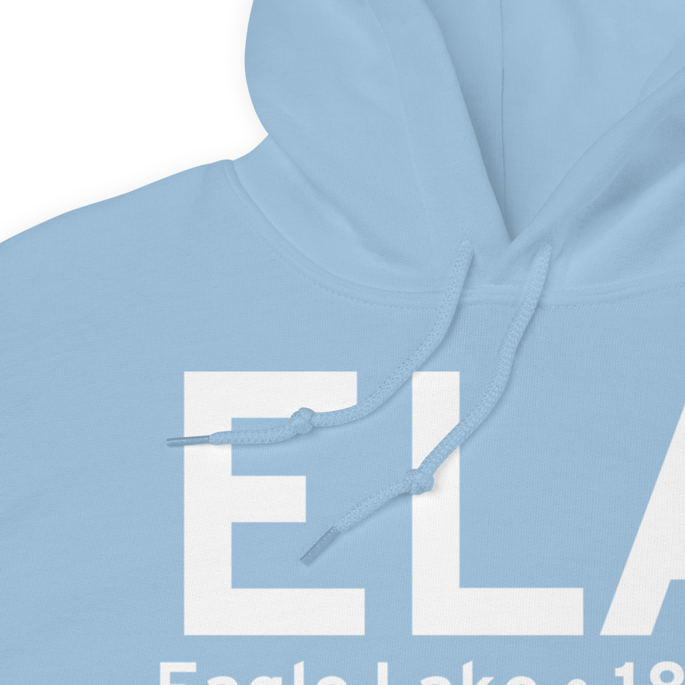 Eagle Lake (KELA) Airport Hoodie Sweatshirt 